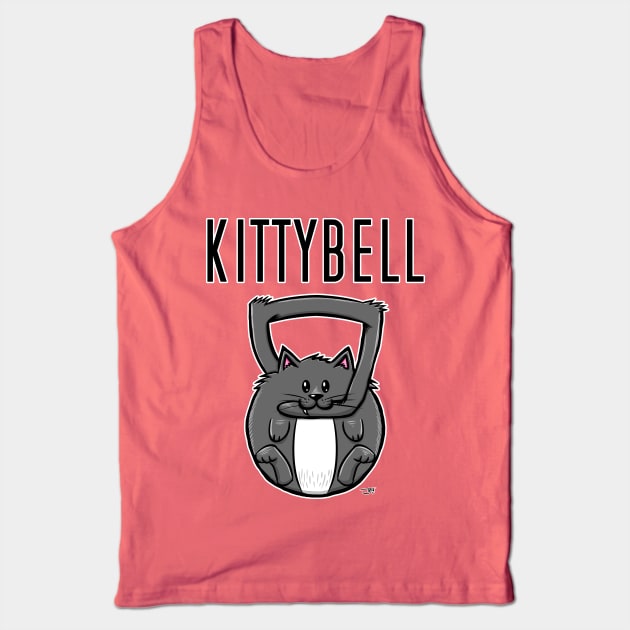 Kittybell Kettlebell Tank Top by jasonyerface